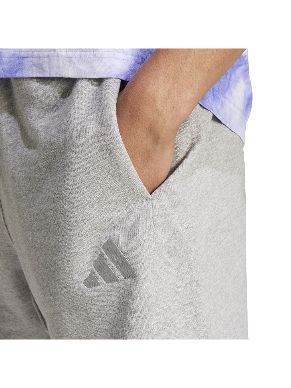 All Szn French Terry Erkek Gri Şort-3