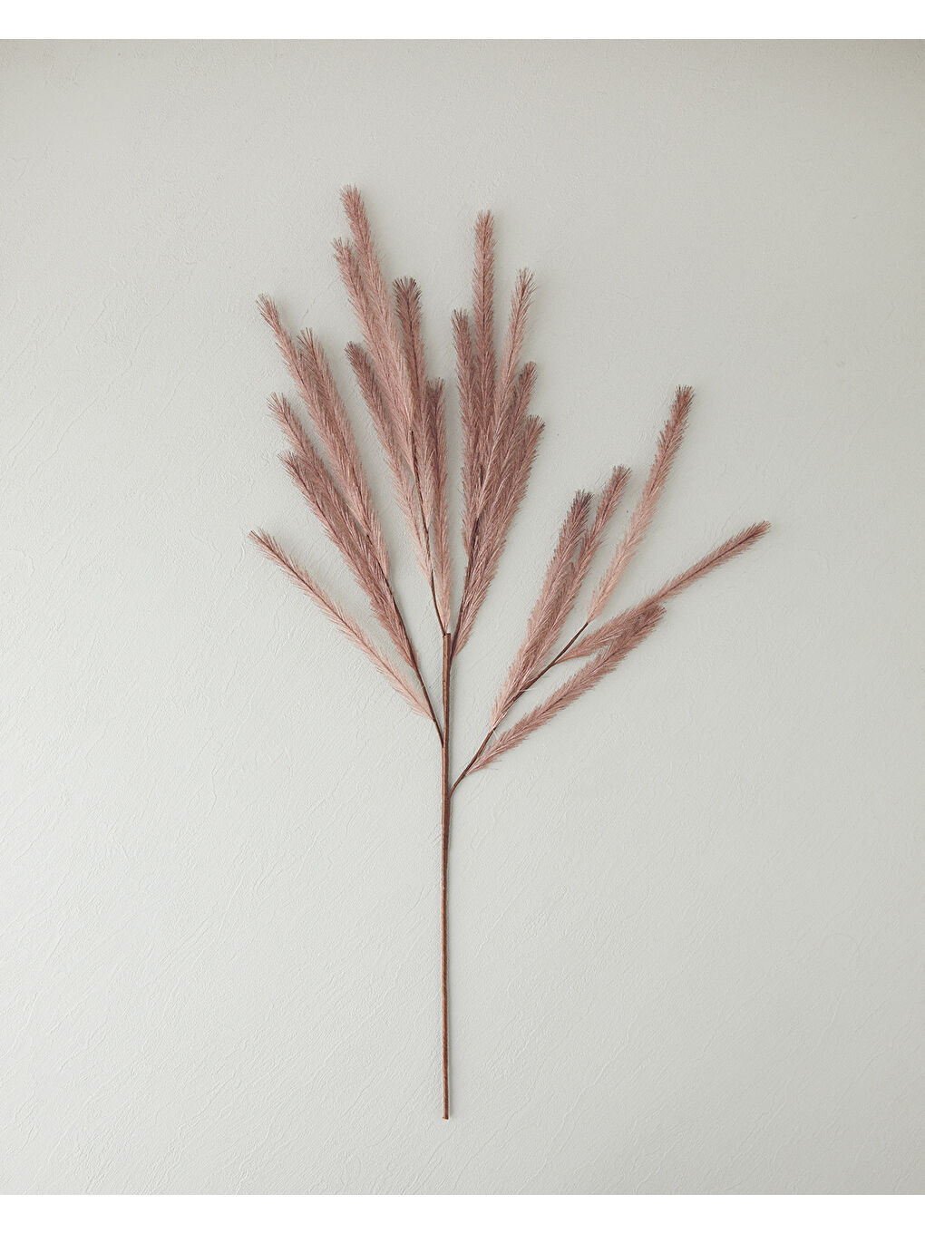 Kahverengi Grassy Tek Dal Yapay Çiçek Kahve