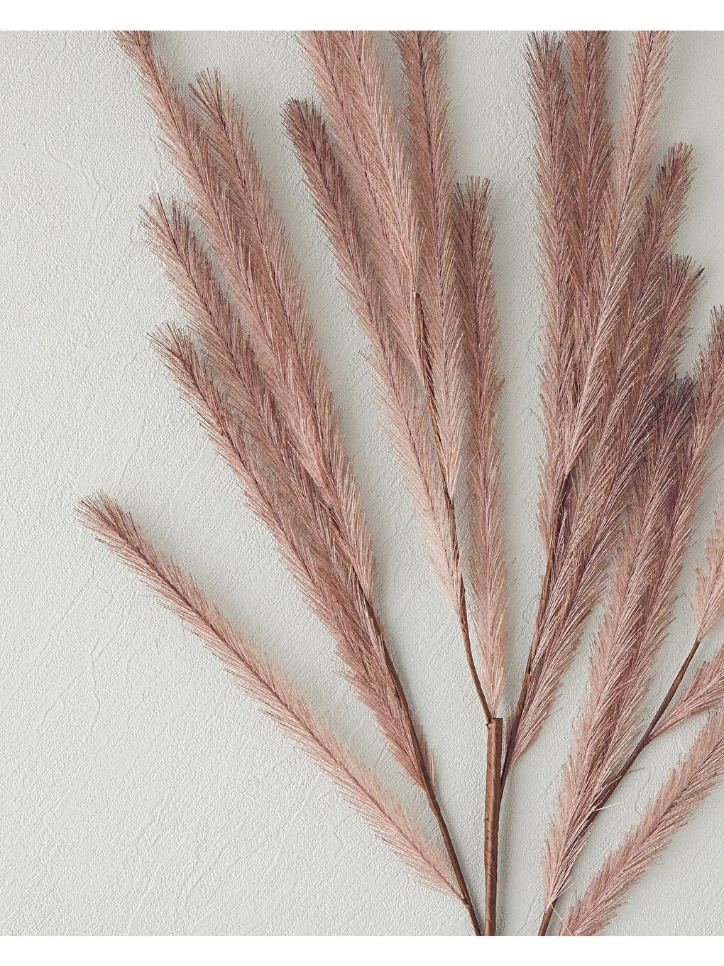 Kahverengi Grassy Tek Dal Yapay Çiçek Kahve-1