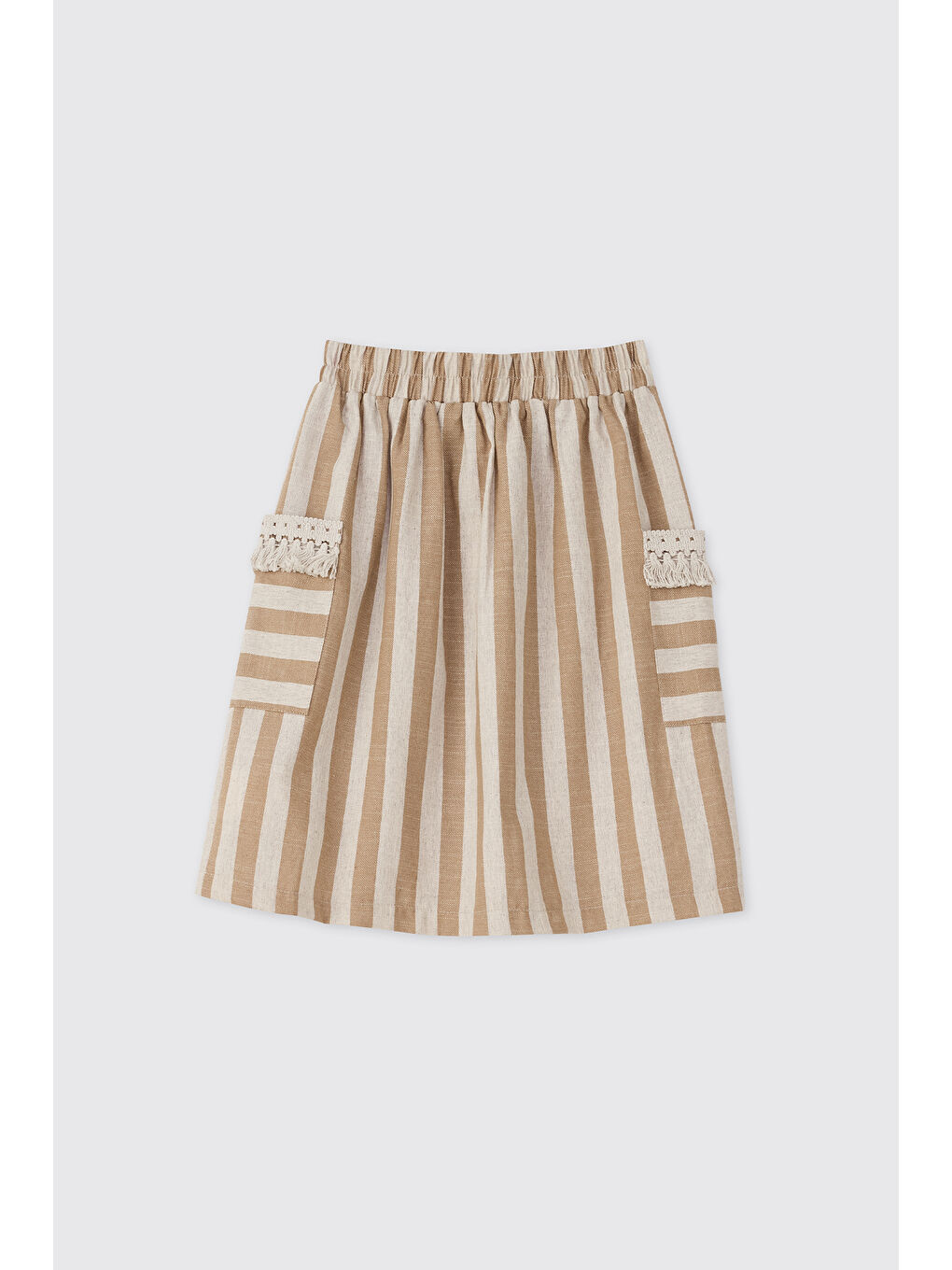Kız Çocuk Bej Etek-1