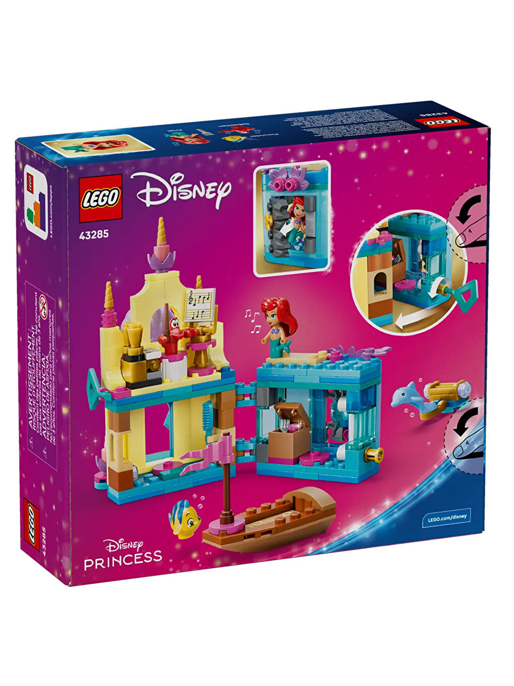 Disney Princess Ariel'in Sihirli Mini Sarayı 43285-6