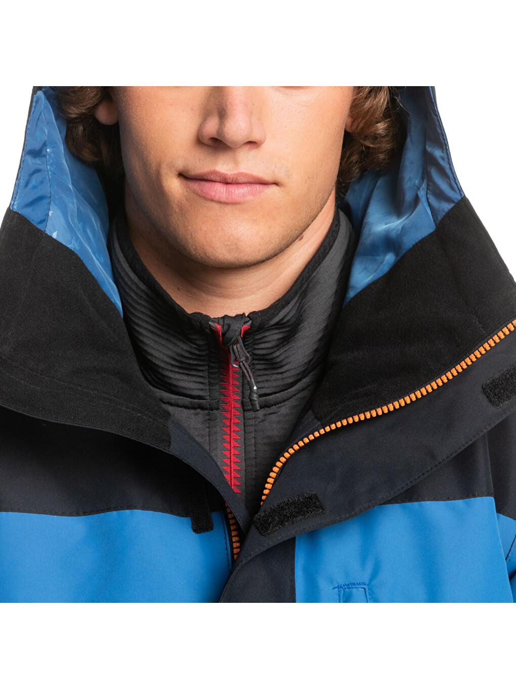 Mission Block Erkek Siyah Snowboard Ceketi-7