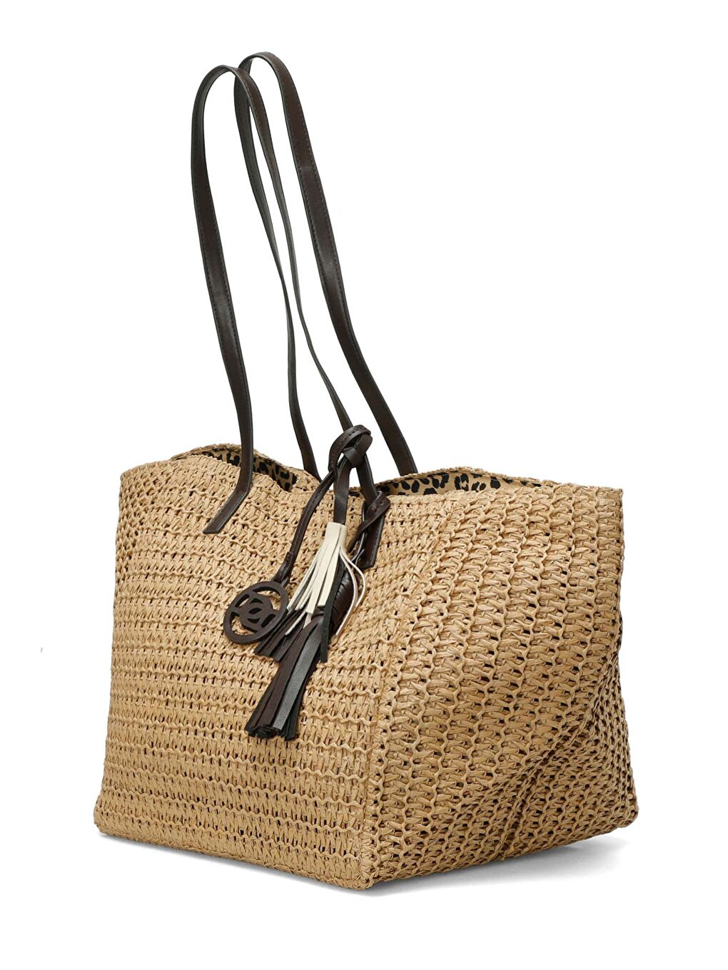 Bej HASIR SALAS OMZ 5FX Kum Kadın Omuz Çantası-1