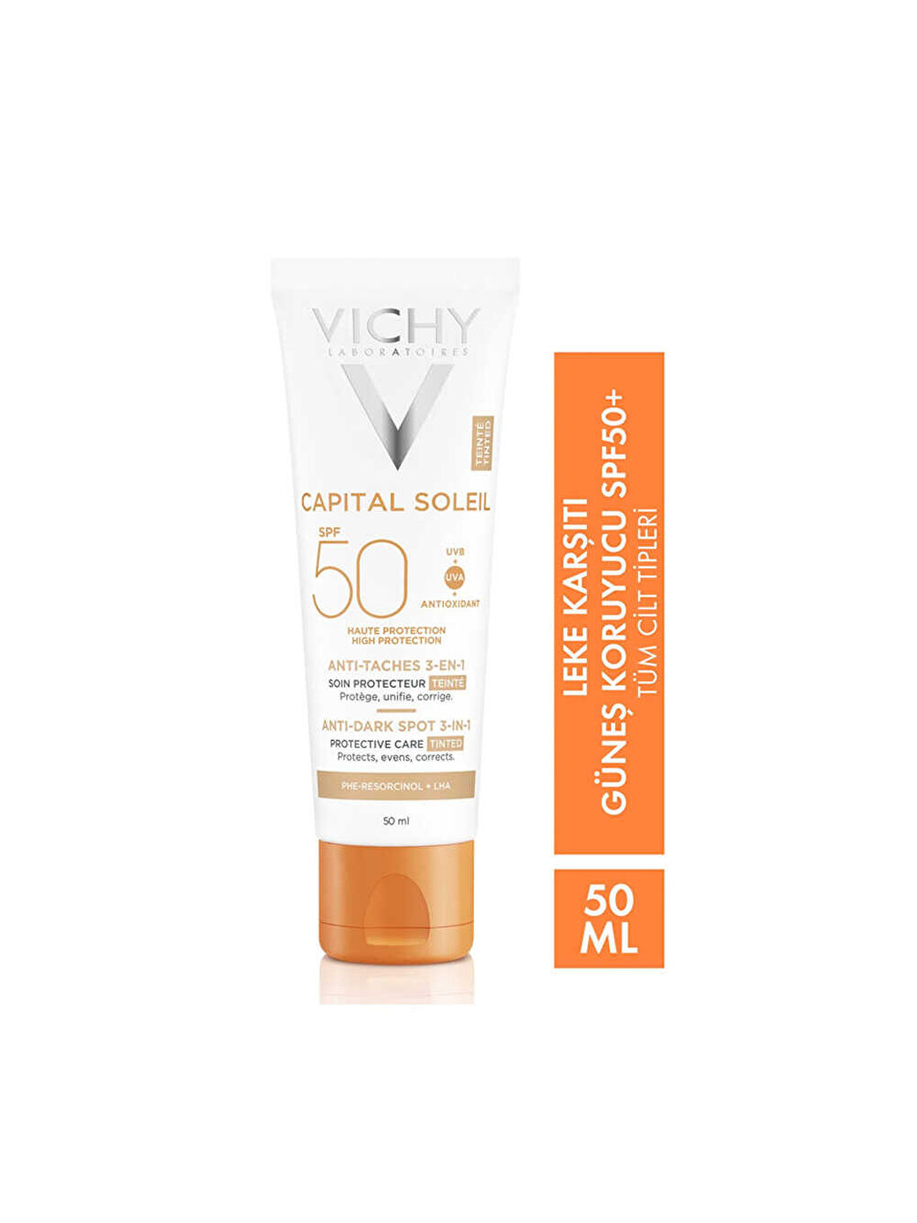 Vichy Ideal Soleil SPF50 Tinted Anti Dark Spots Care 50 ml - 1