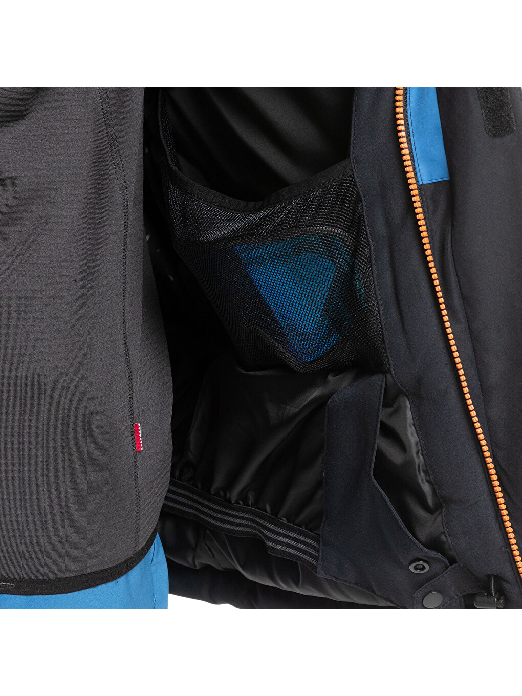 Mission Block Erkek Siyah Snowboard Ceketi-8