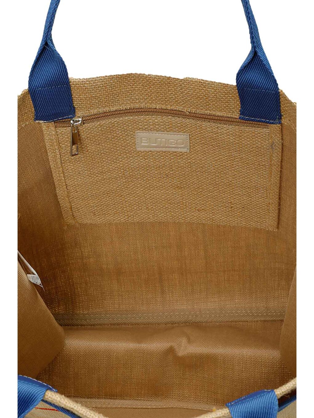 JUT NKS PLJ 5FX Mavi Kadın Plaj Çantası-3