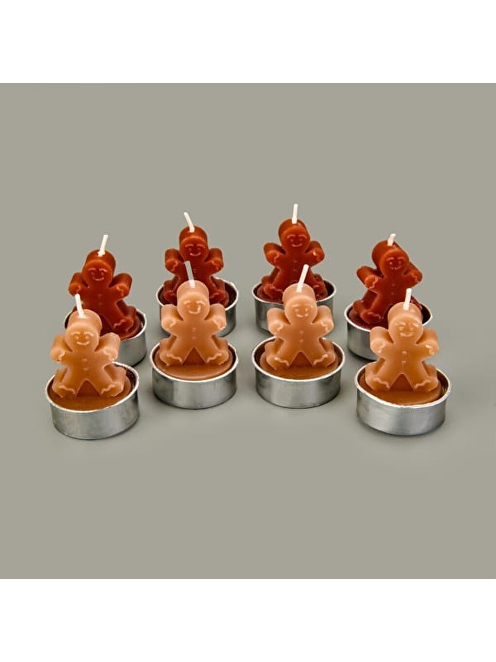 Karışık Cookie 4'lü Tealight Mum - Asorti - 20 cm-2