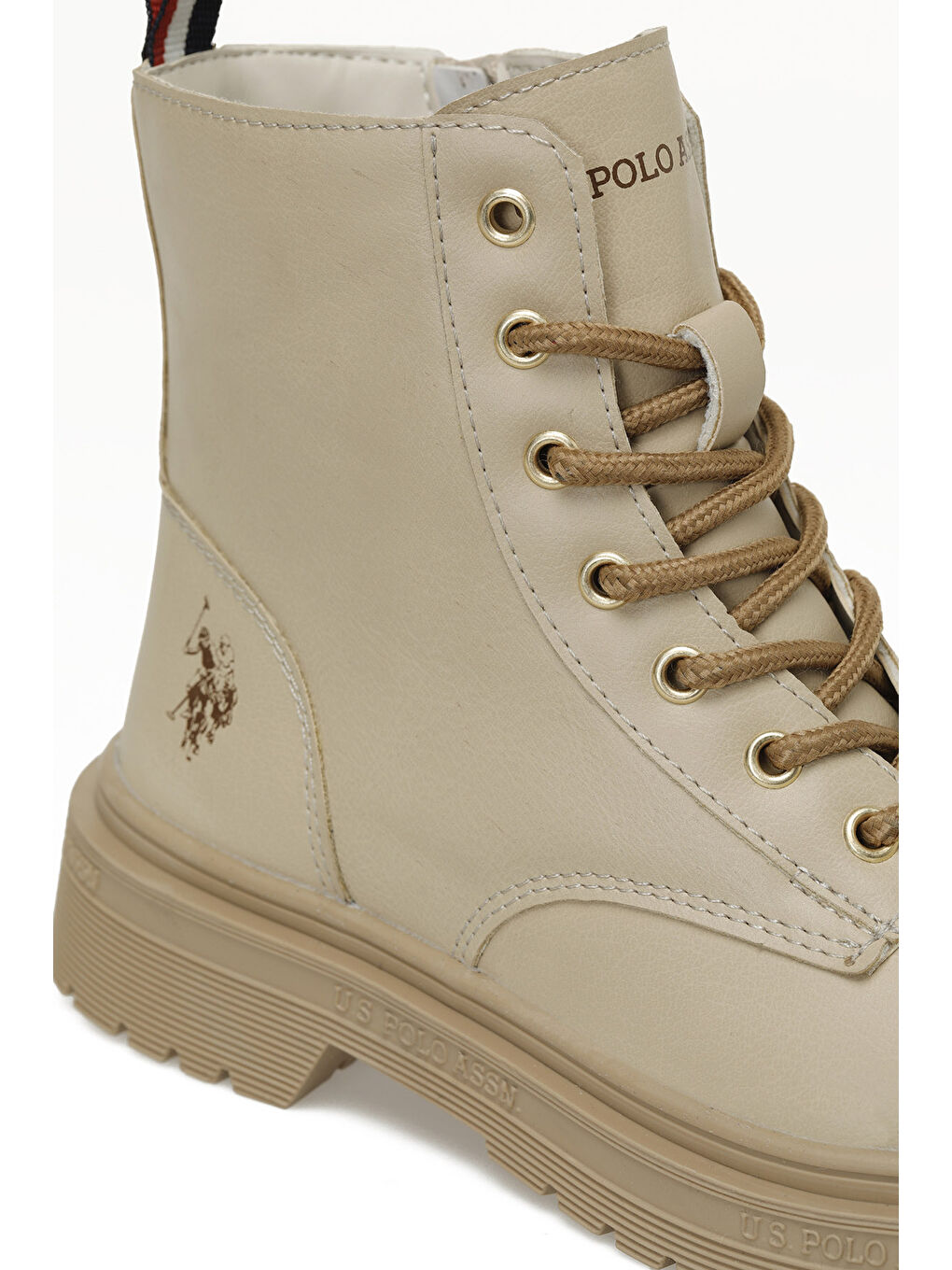 TRENA JR 5PR Bej Kız Çocuk Biker Bot-6