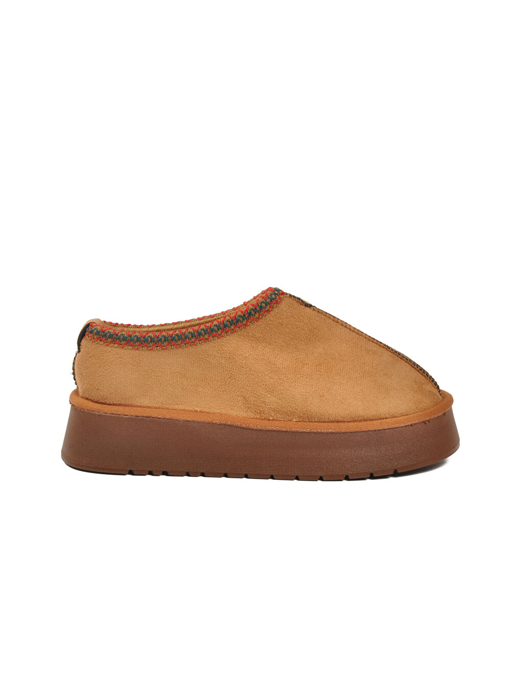 Kahverengi Taba İçi Kürklü Kadın Casual Ayakkabı U-50 Z-1