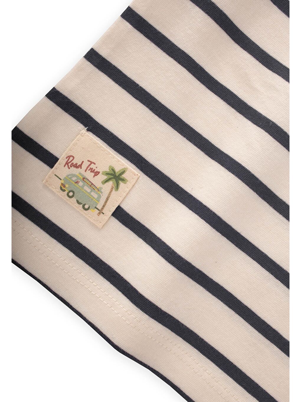 Antrasit Erkek Çocuk Çizgili Takım-2