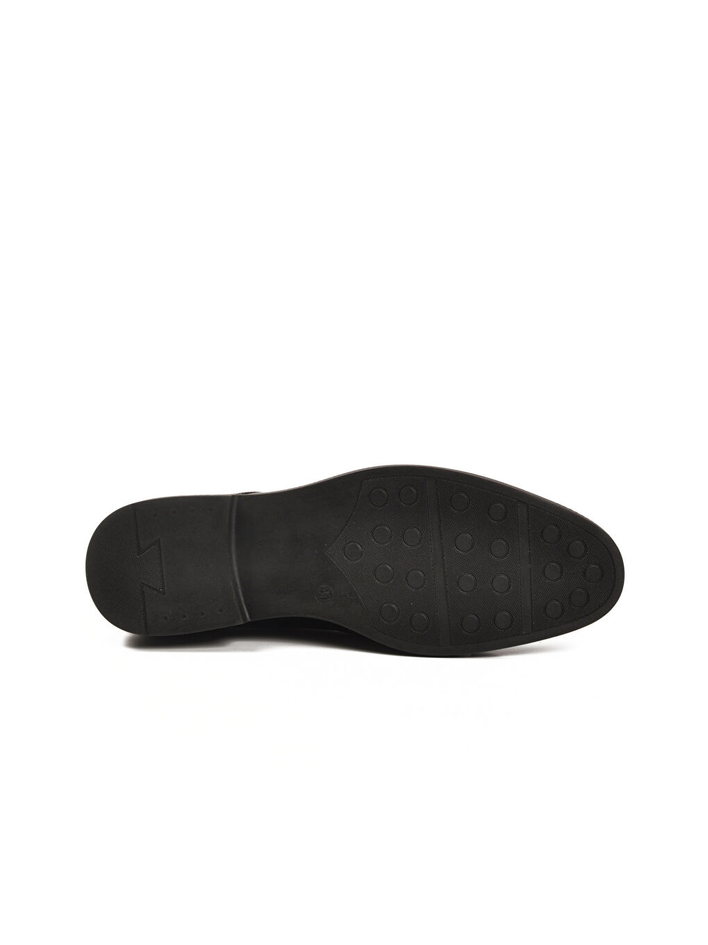 Siyah Rugan Hakiki Deri Erkek Klasik Ayakkabı 025 M-4