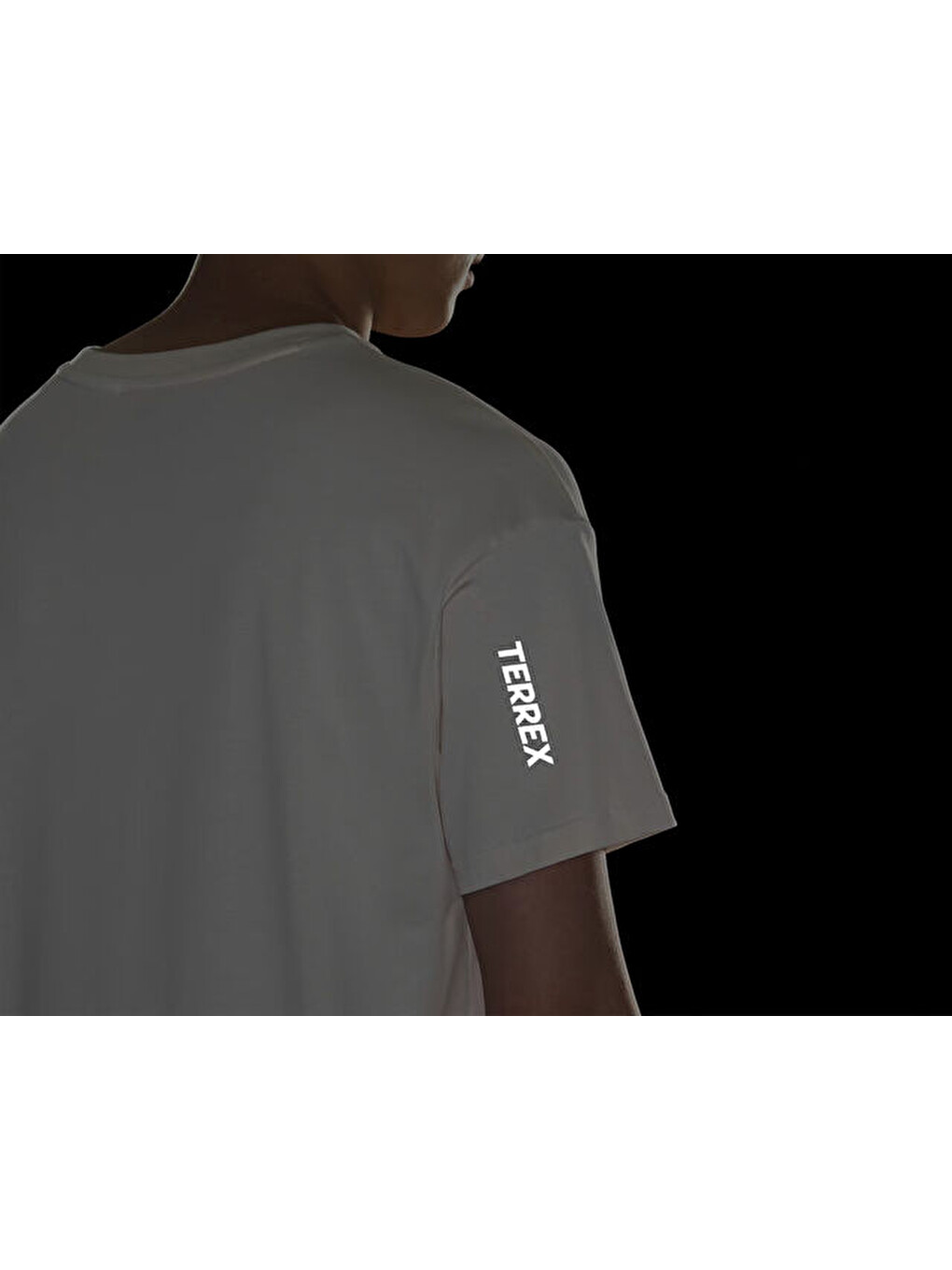 Terrex Mt Gfx Tee Erkek Outdoor Tişörtü Ke7078 Beyaz-4
