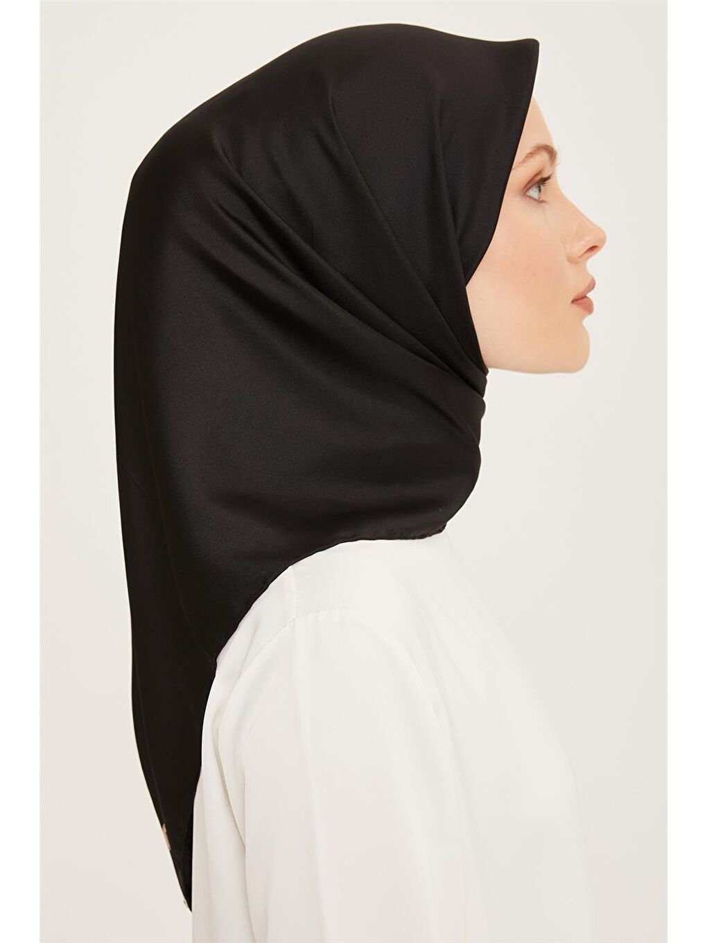 Siyah Twill Eşarp 22Ya0010 152 01-1