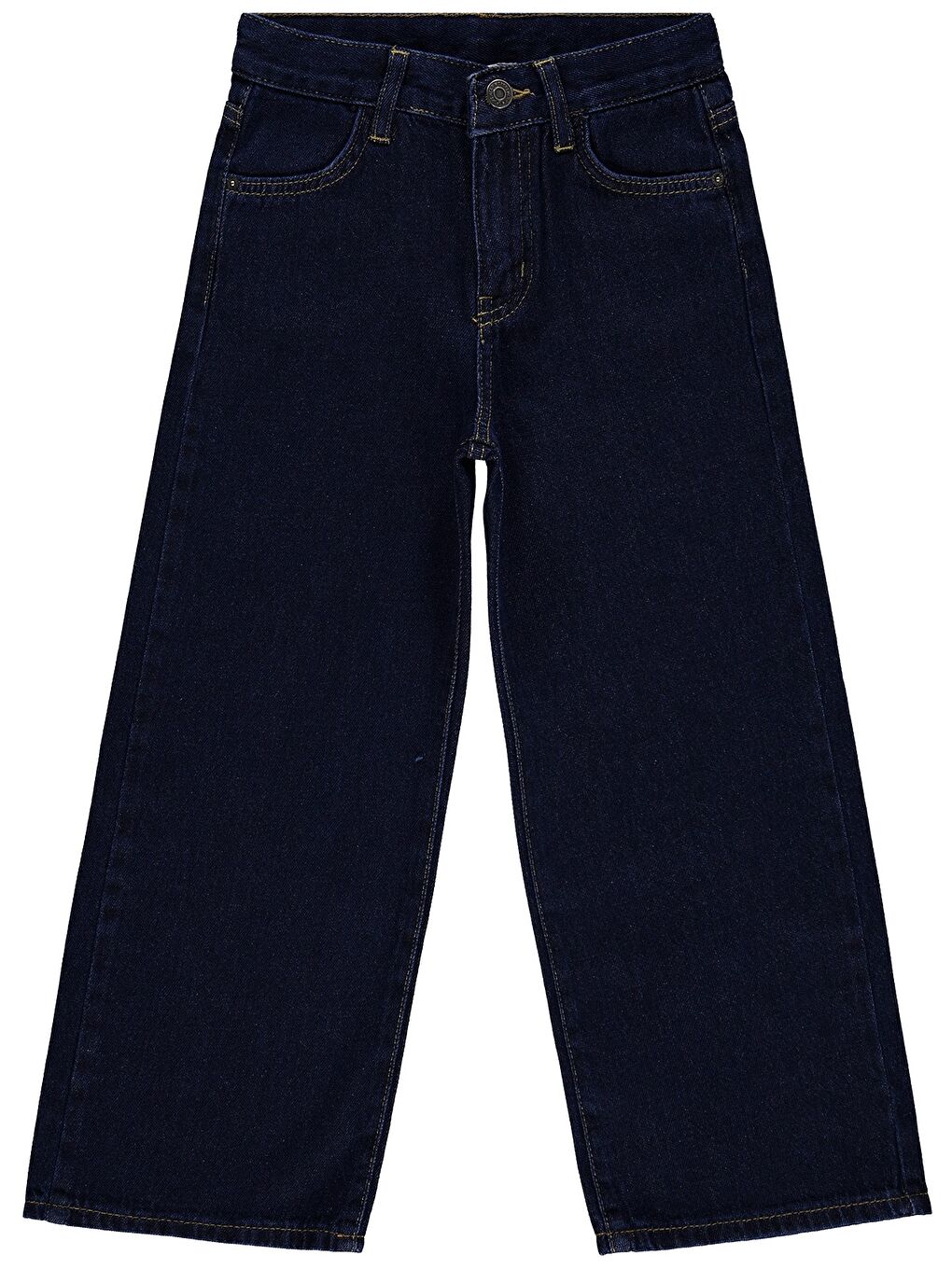 Girls 10-13 Yaş Pantolon Jean - Lacivert