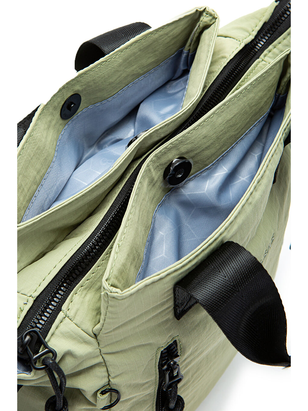 Klinkır Kumaş Kadın Çapraz Çanta Darrel Asker Yeşili-7