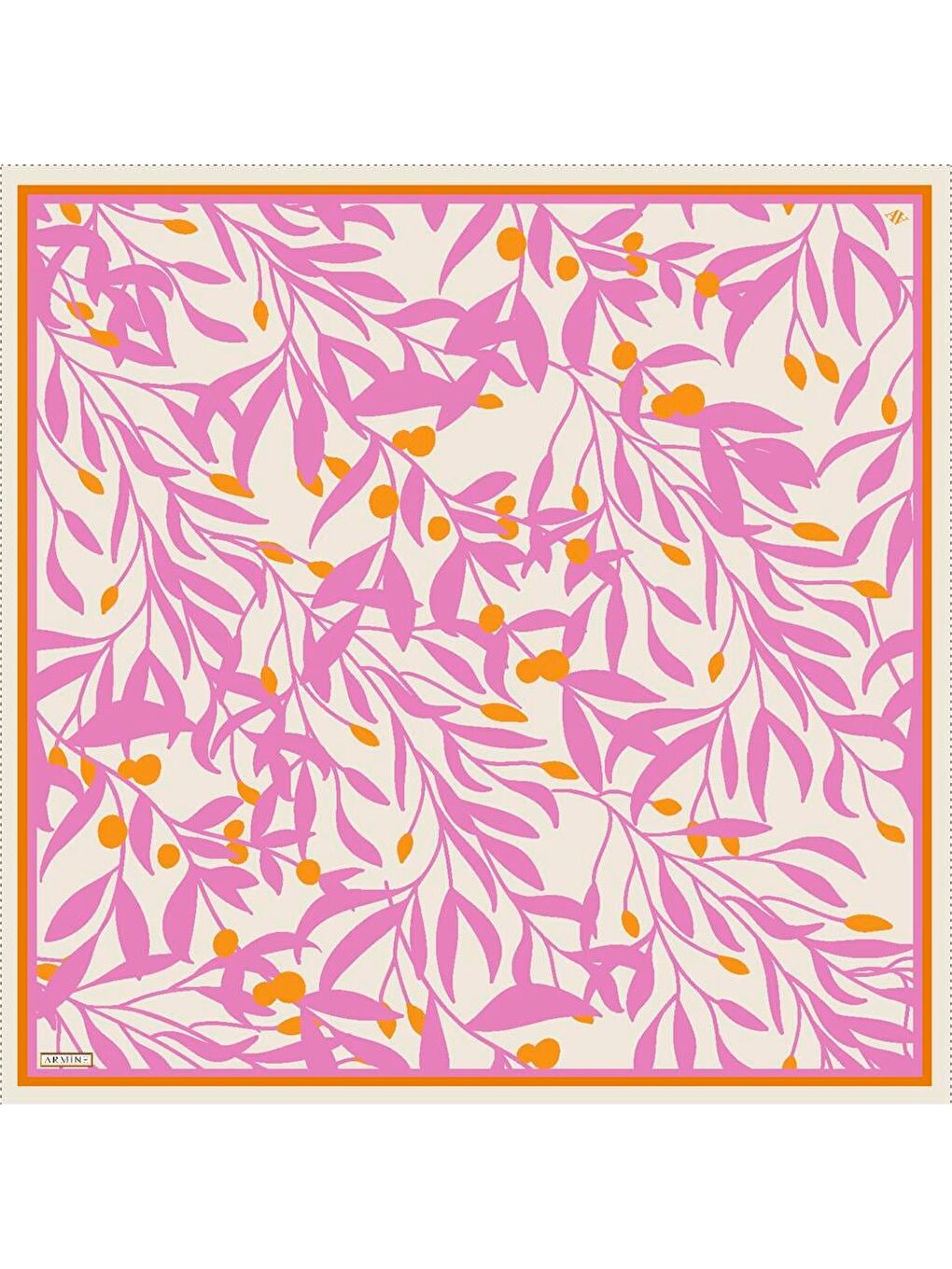 Karışık Twill Nostalji Eşarp 23Ya8974 60