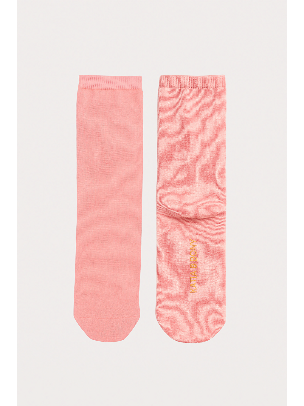 Kız Çocuk Ayıcık Desenli 2'Li Kutulu Soket Çorap Pembe-3