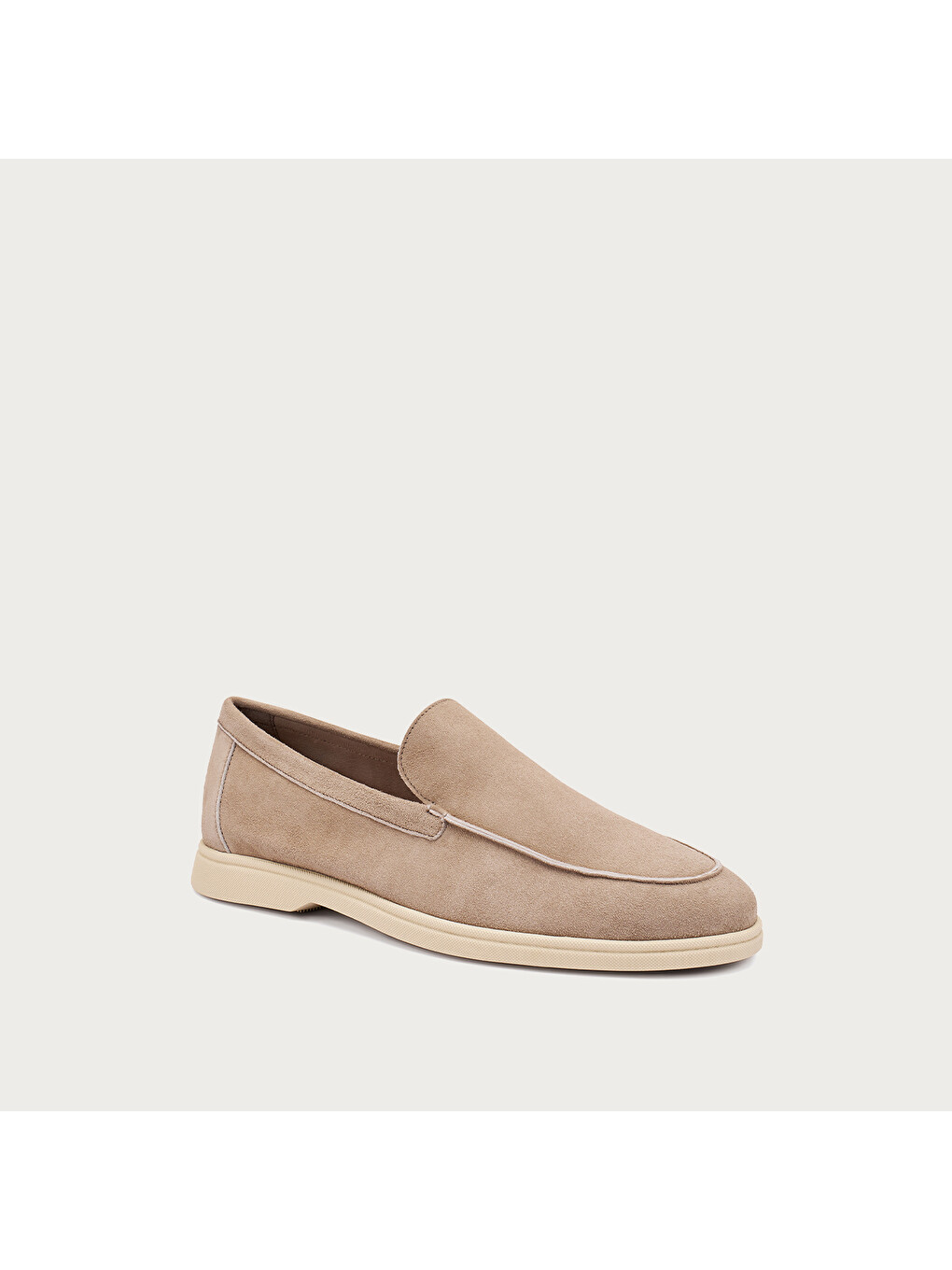 Bej Erkek Klasik Ayakkabı 32B0 SUEDE SLIP-ONS-1