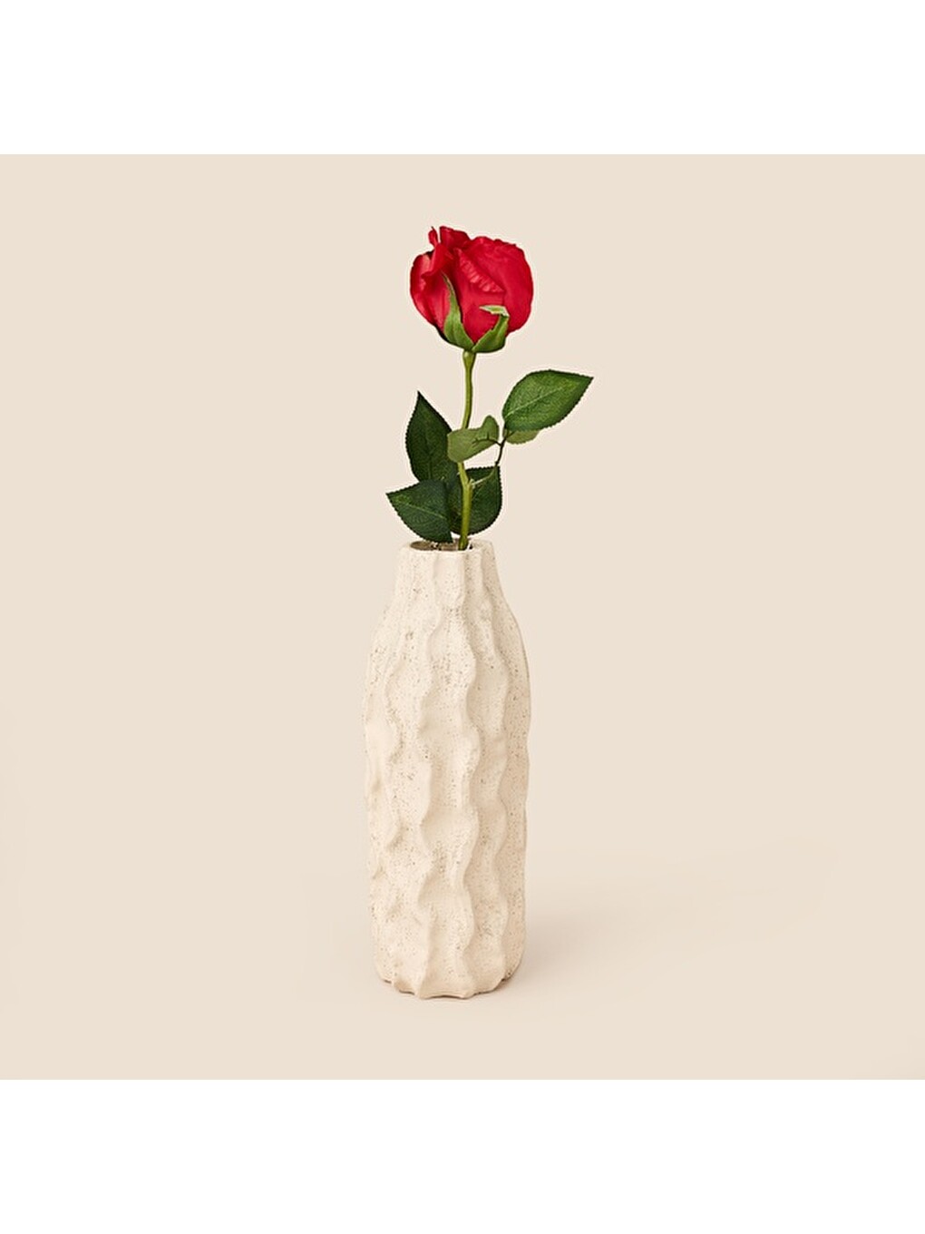 Deco Gül Yapay Dal Çiçek - Kırmızı - 55 cm