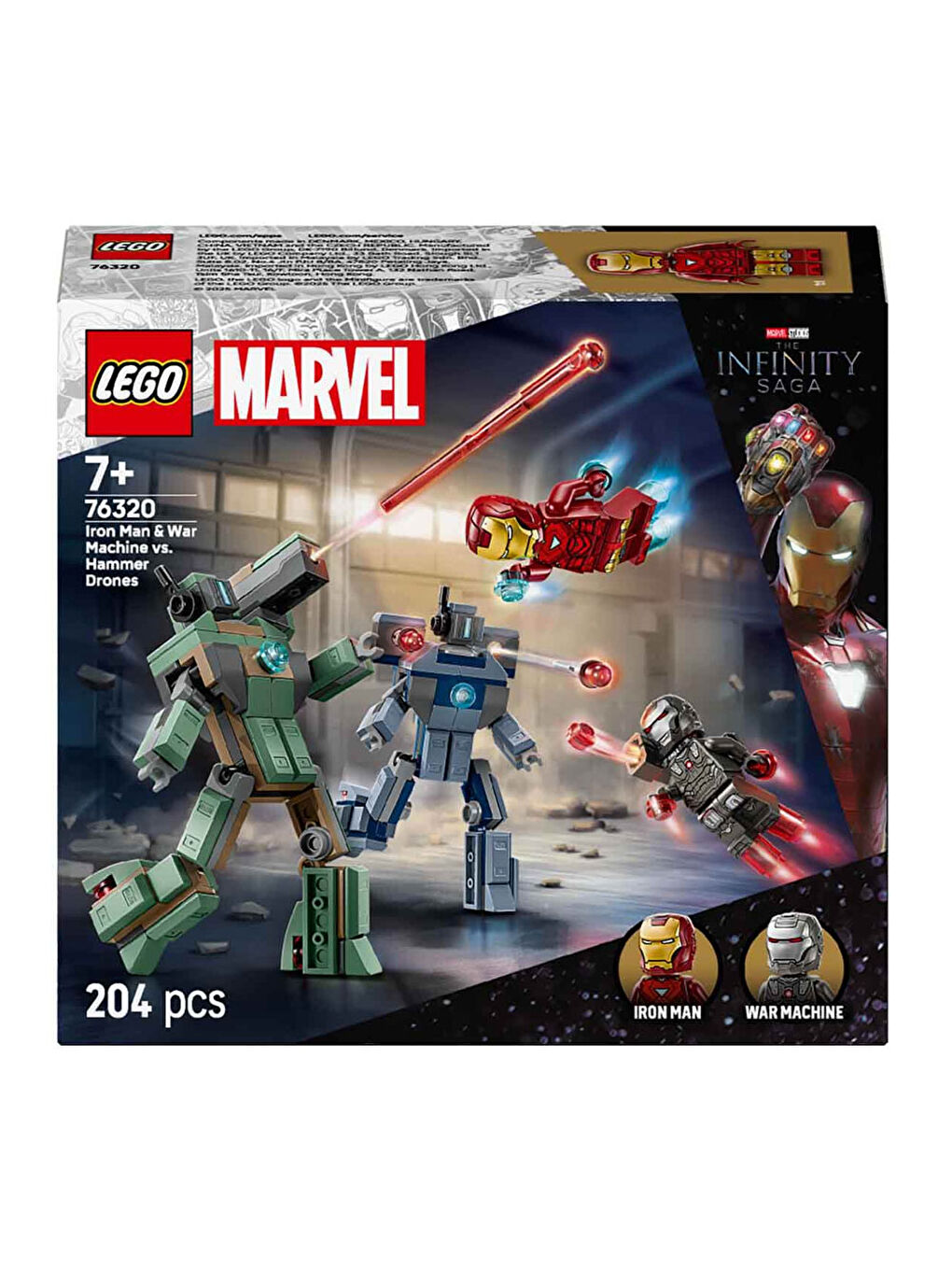 Marvel Iron Man ve War Machine, Hammer İnsansız Hava Araçlarına Karşı 76320-4