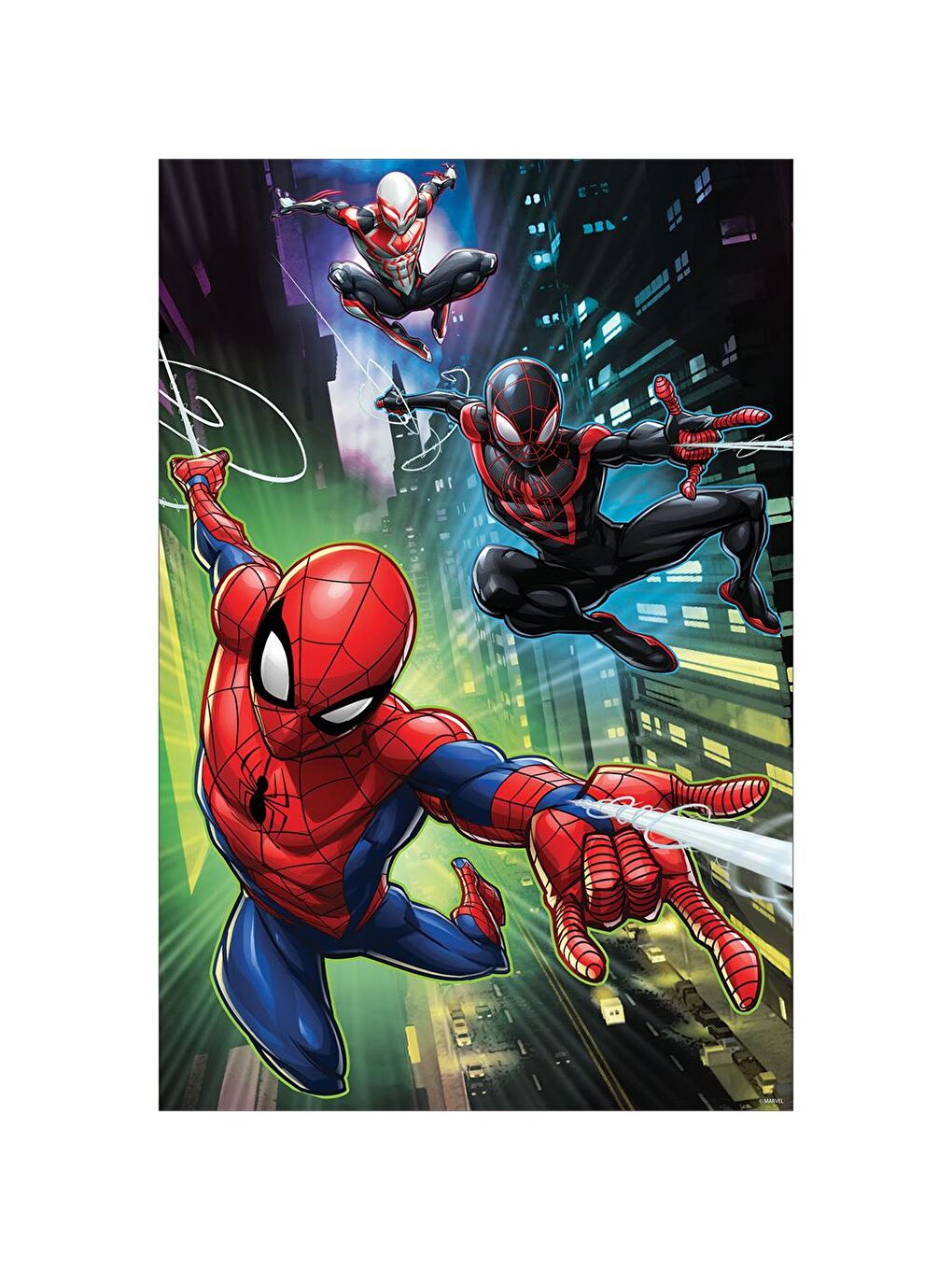 Marvel Spider-Man İkili Puzzle 200 Parça 10228-1