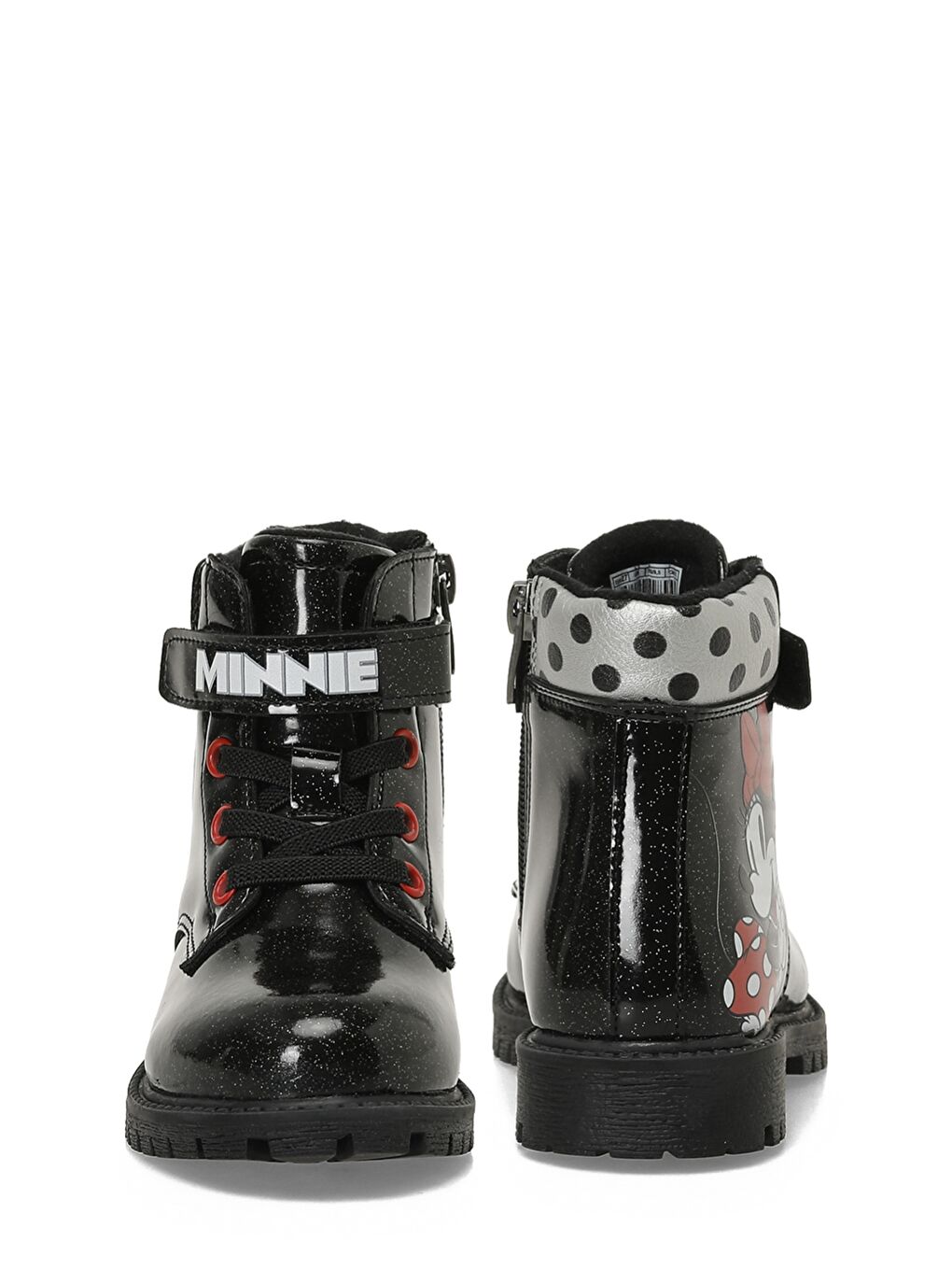 MINIOR.P5PR Siyah Kız Çocuk Worker Bot-4