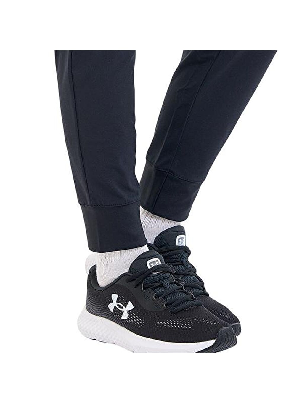 Rival Hi Rise Woven Kadın Siyah Eşofman Altı-4