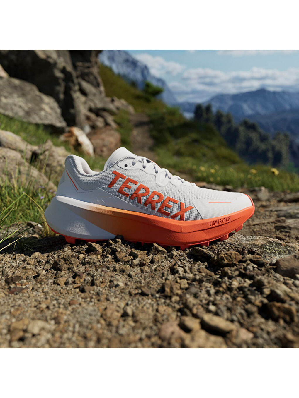 Terrex Agravic 3 Kadın Beyaz Outdoor Ayakkabı-8