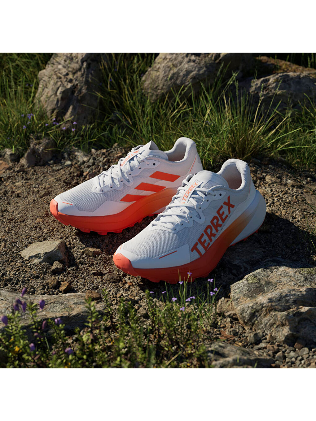 Terrex Agravic 3 Kadın Beyaz Outdoor Ayakkabı-9