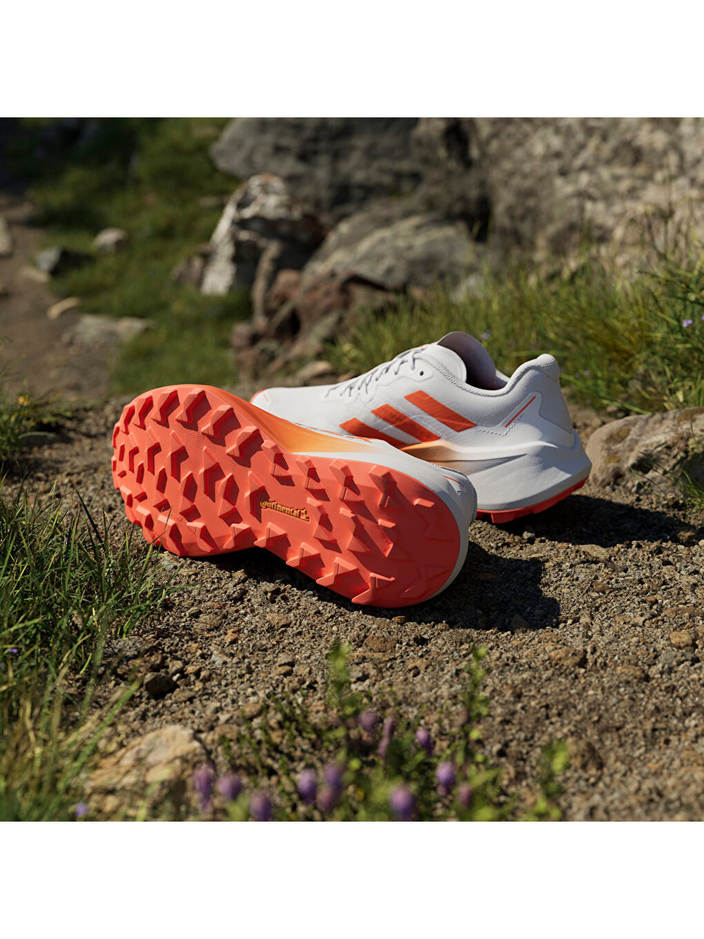 Terrex Agravic 3 Kadın Beyaz Outdoor Ayakkabı-10