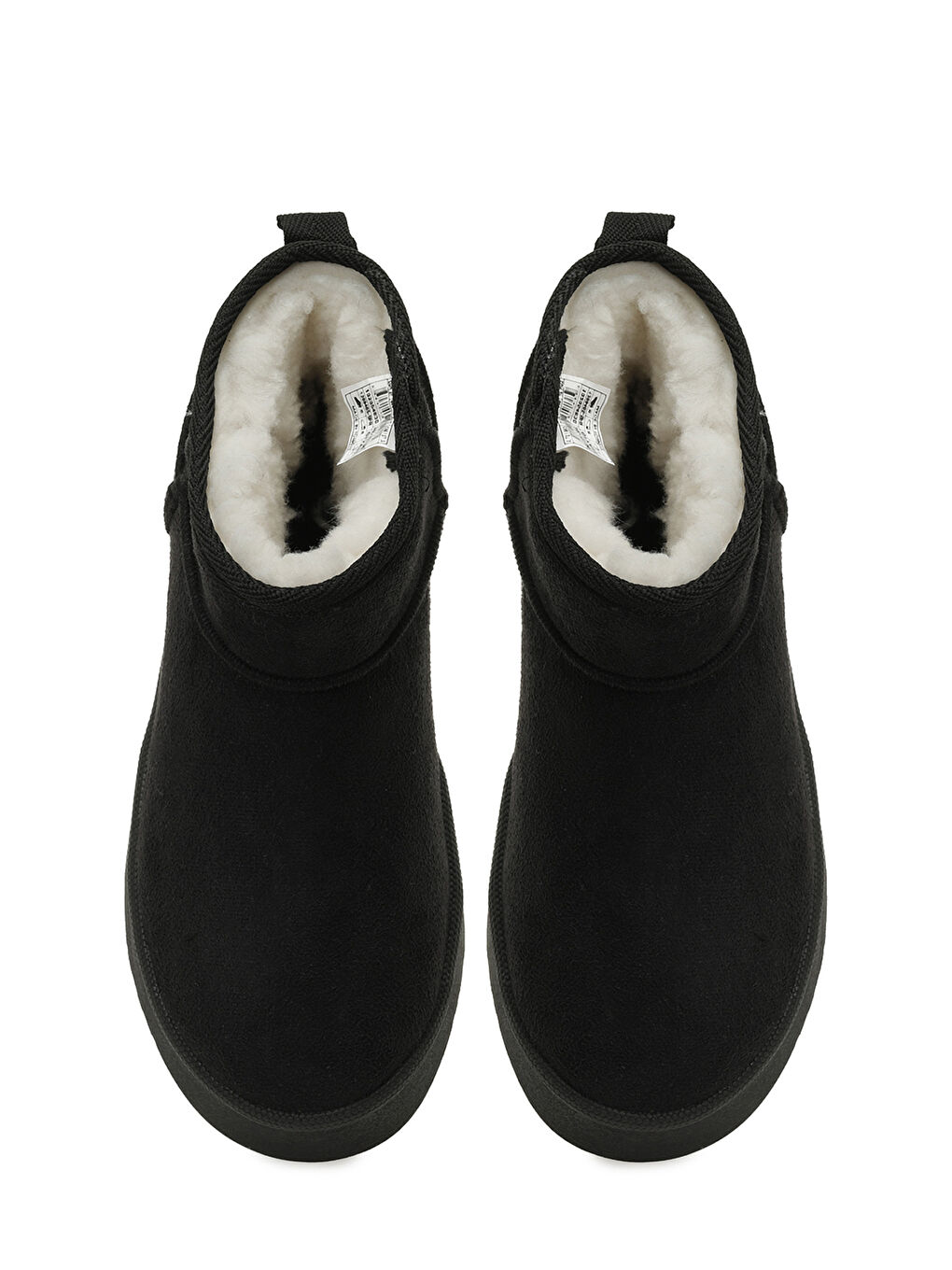 24K-1030 5PR Siyah Kadın Kar Botu-3