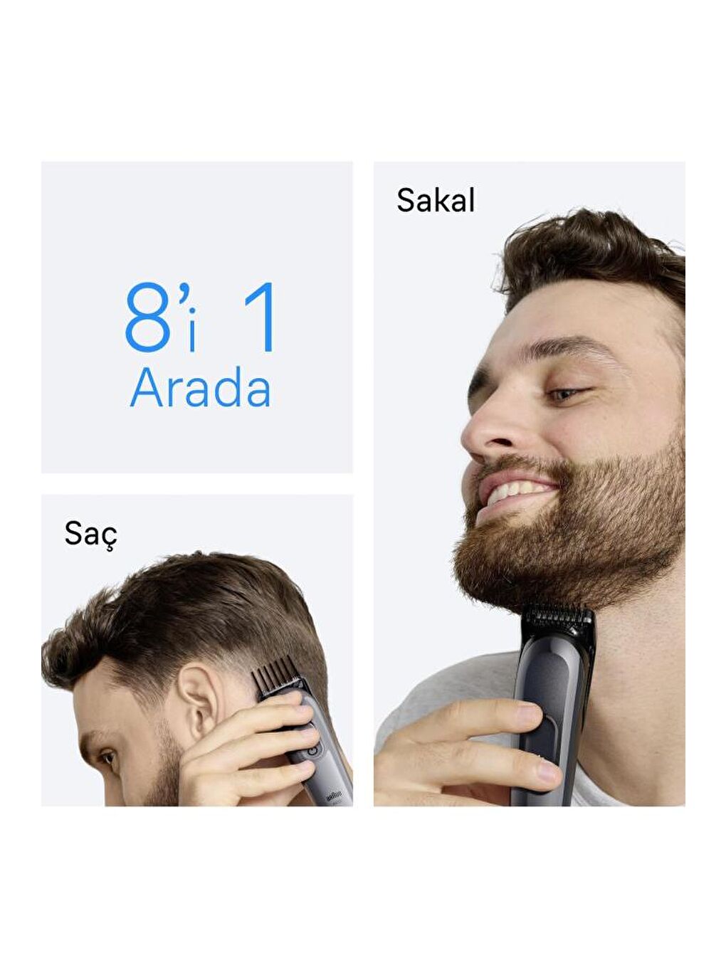 AIO3540 Hepsi Bir Arada Series 3, 8’i 1 arada Tıraş Kiti, Keskin Bıçak, 14 Uzunluk-2