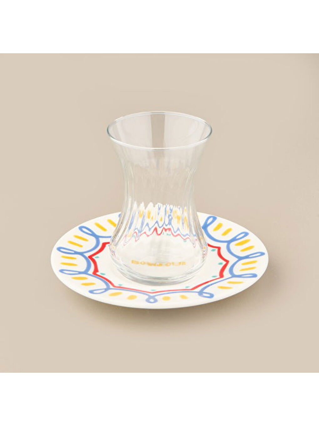 Karışık Kitchen Bonjour Çay Tabağı - Renkli - 13 cm-2