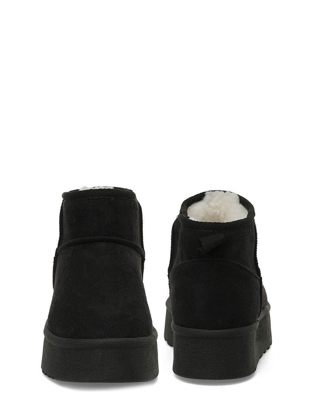 24K-1030 5PR Siyah Kadın Kar Botu-4