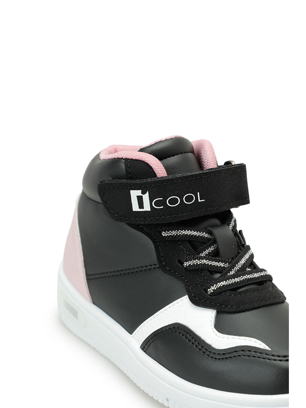 Joanna P Siyah Kız Çocuk High Sneaker-6