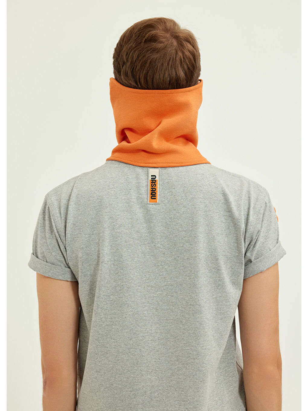 Turuncu Utu Snood Unisex Boyunluk   Damask-4