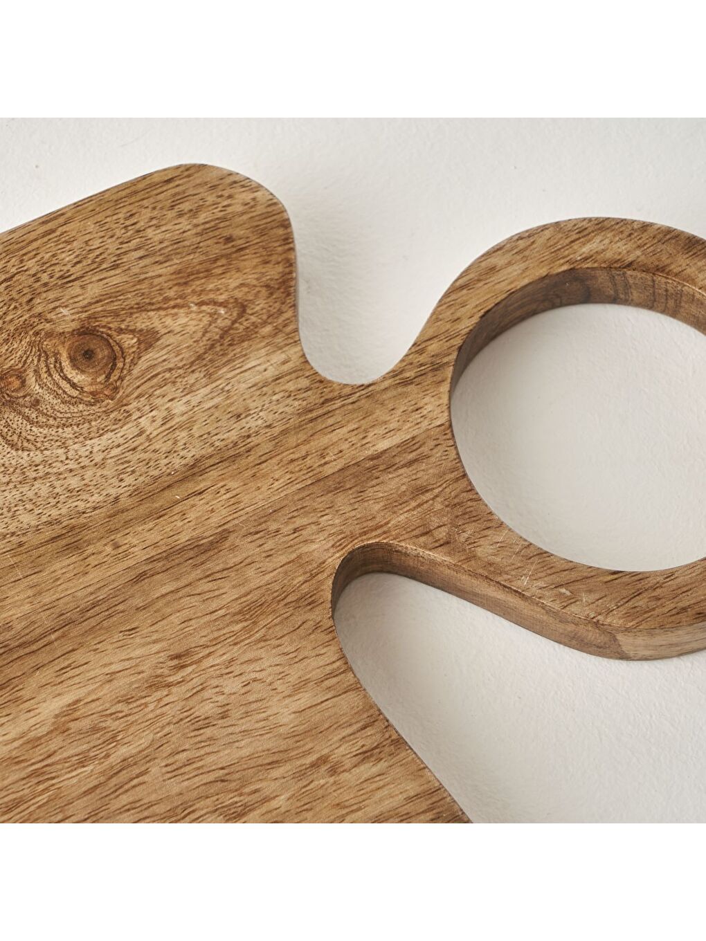 Bej Adrien Mango Kesme Tahtası Kahverengi (38x20x2 cm)-1