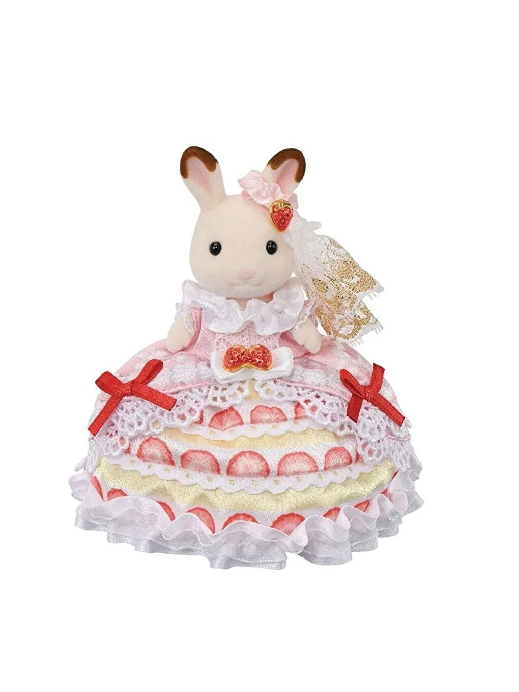 Freya’nın Doğum Günü Çilekli Pasta Elbisesi 5847-1