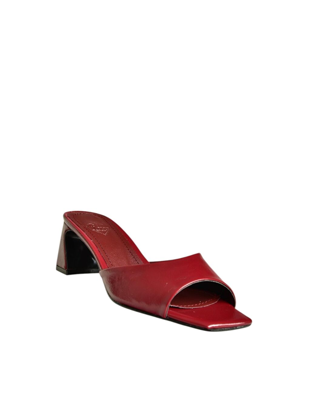 Bordo Kadın Topuklu Ayakkabı U654081109-5