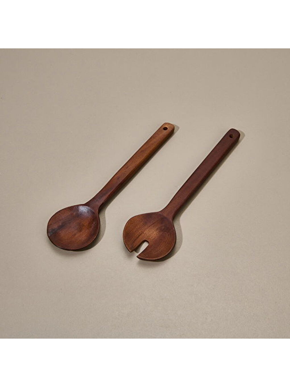 Akasya 2'li Servis Seti - Kahverengi