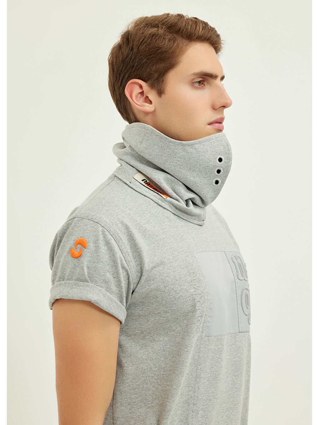 Utu Snood Unisex Boyunluk   Gri-3