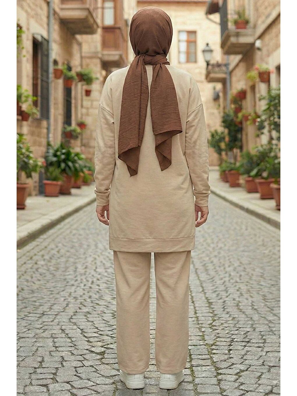 Armalı Vortex İkili Takım Bej - 28000-BEJ-2