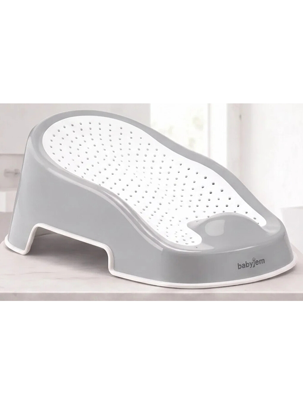 Soft Banyo Desteği Bebek Yıkama Yardmcısı Soft Gri-1