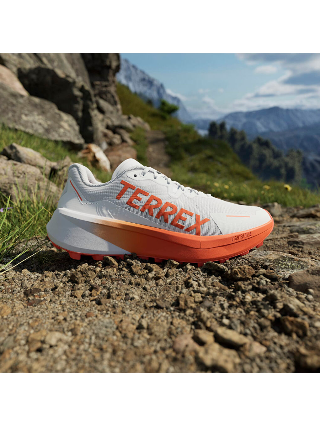 Terrex Agravic 3 Erkek Beyaz Outdoor Ayakkabı-9