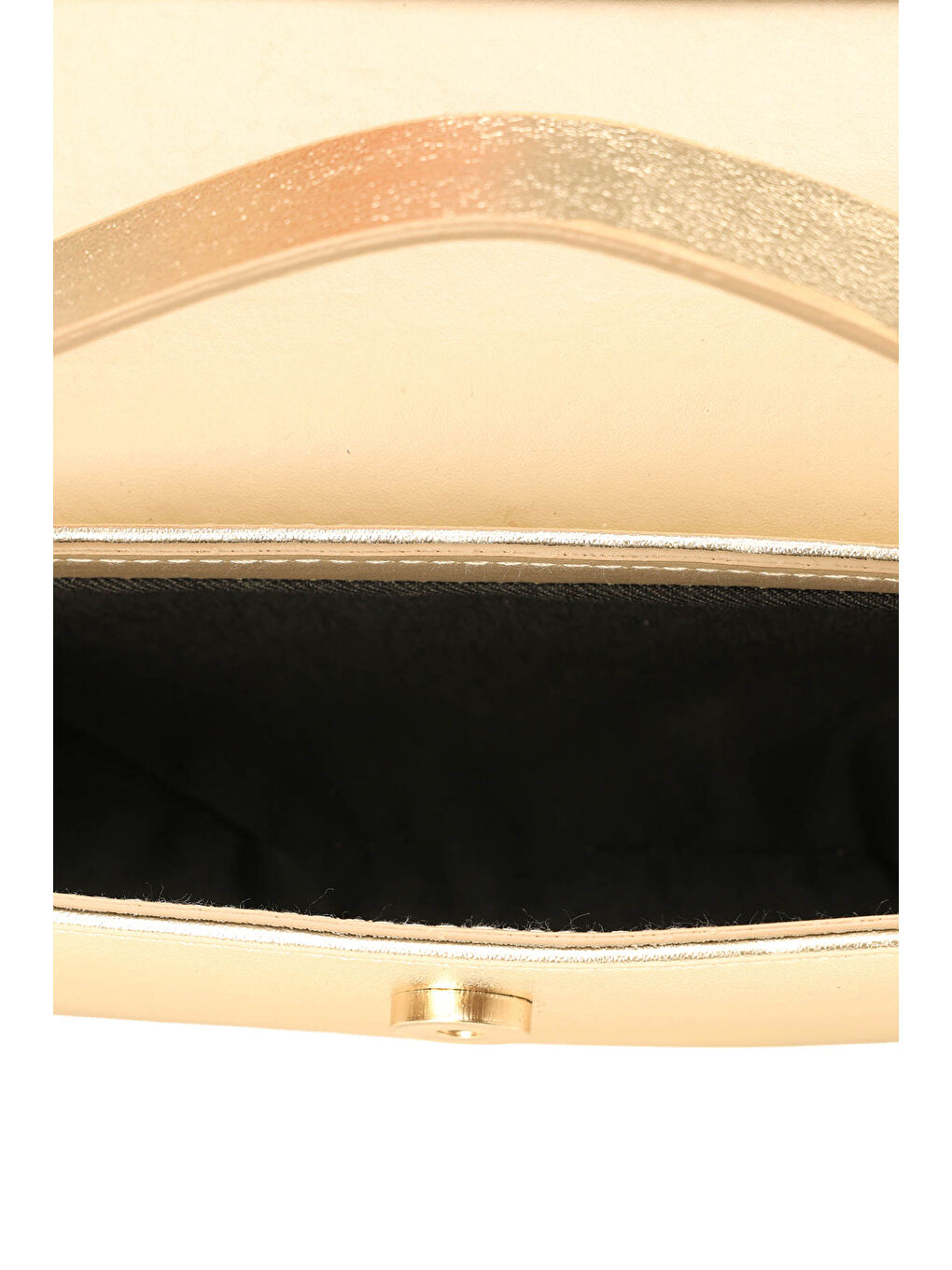 Sarı RGN NEWYEAR EL 5PR Altın Kadın El Çantası-3