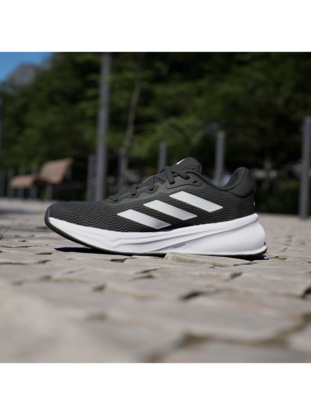 Response Kadın Siyah Yol Koşusu Ayakkabısı-3