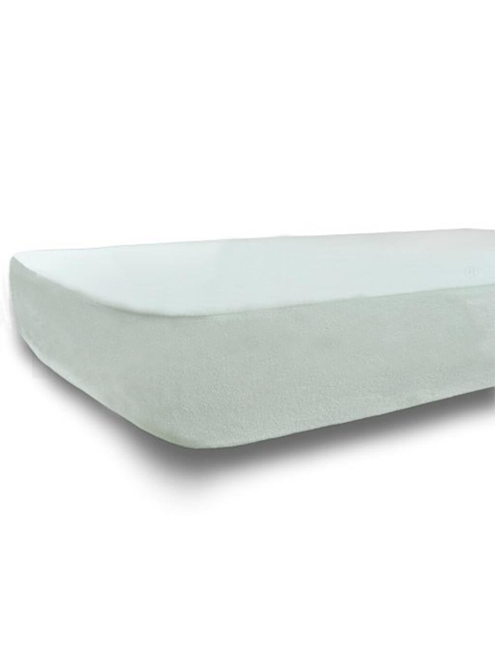 Beyaz Pamuklu Sıvı Geçirmez Fitted 200x200 Cm Çift Kişilik Alez-1