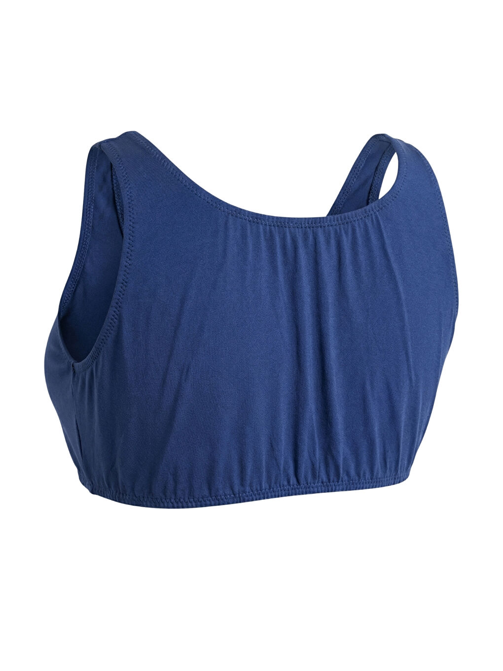 Lacivert Dolgusuz Desteksiz Pedli Tesettür Mayo İç Büstiyeri 599-2