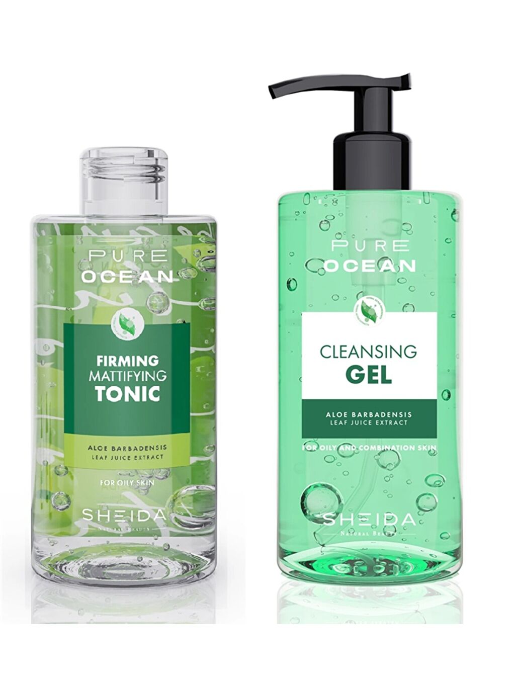 Pure Ocean Yüz Temizleme Seti - Yağlı Ve Karma Ciltler Için