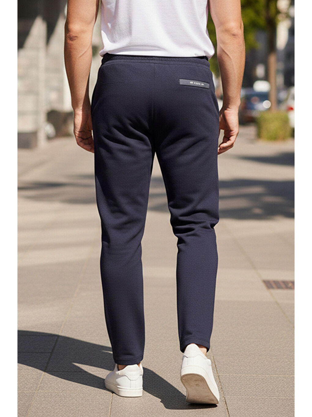 Büyük Beden Erkek Üç Cepli Eşofman Altı 340 Lacivert-3